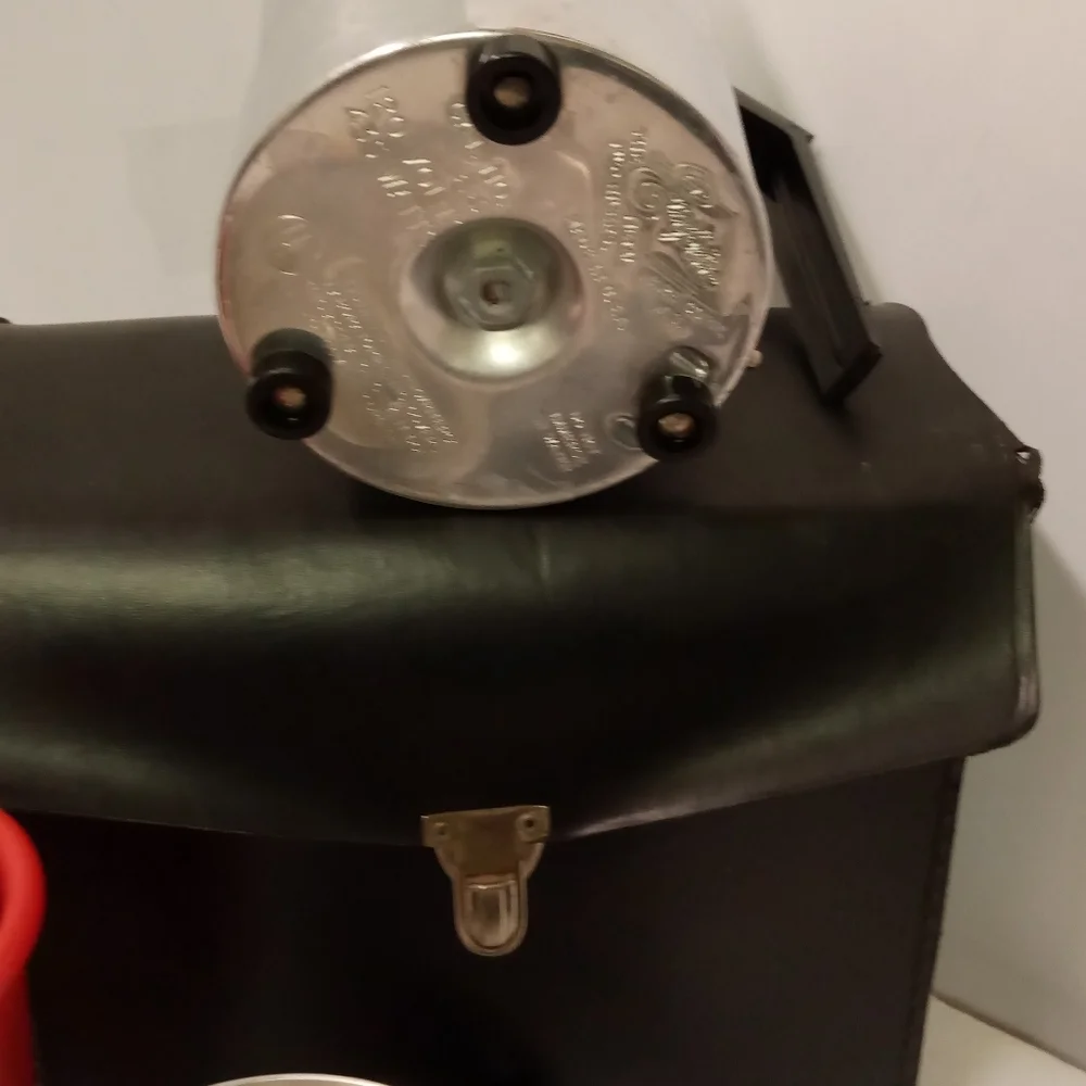 Empire Coffee Pot Travel Kit Electric Aluminum Vintage